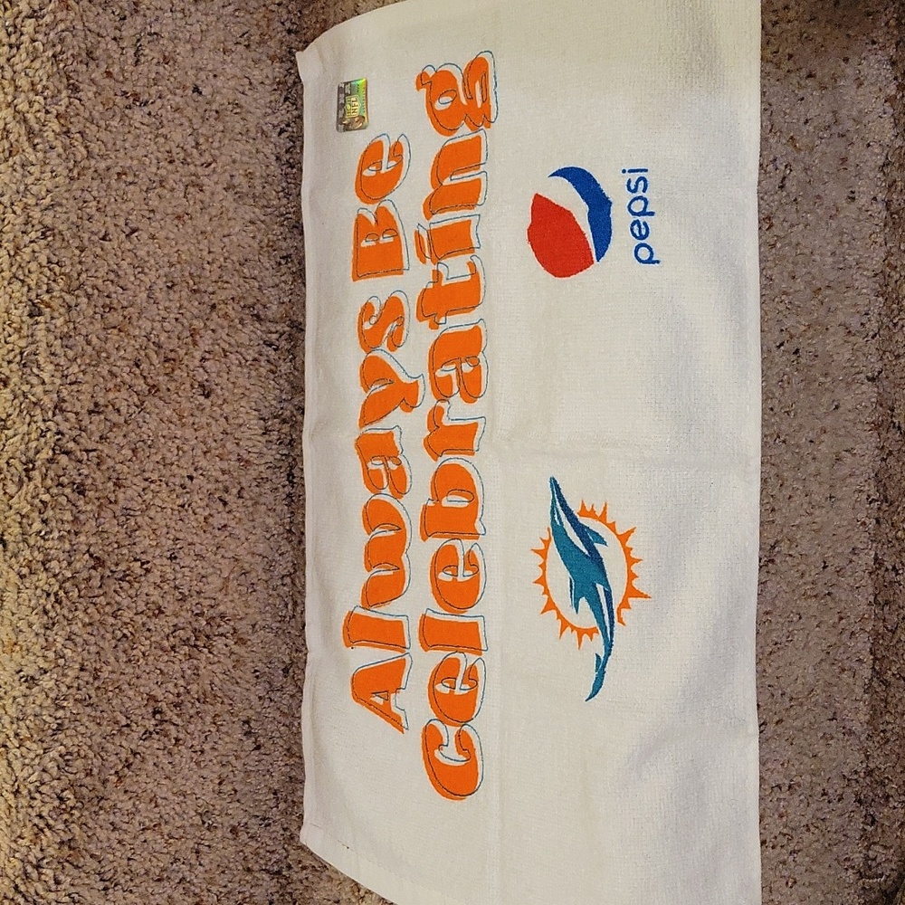 Dolphins NFL rally towel